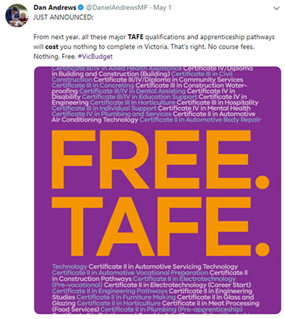 Free TAFE 2